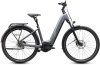 Cube Touring Hybrid Deluxe SLX 800 slabgrey'n'chrome Größe: Easy Entry 58 cm