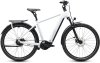 Cube Kathmandu Hybrid Deluxe Pro 800 metallicwhite'n'chrome Größe: 58 cm