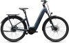 Cube Kathmandu Hybrid Deluxe SLX 800 mineralblue'n'blue Größe: Easy Entry 50 cm
