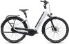 Cube Supreme RT Hybrid Comfort EX 600 metallicwhite'n'reflex Größe: Easy Entry 42 cm