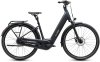Cube Supreme Hybrid Comfort Pro 600 grey'n'chrome Größe: Easy Entry 50 cm