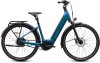 Cube Supreme Hybrid Deluxe Pro 600 nebula'n'blue Größe: Easy Entry 58 cm