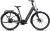 Cube Supreme Hybrid Deluxe SLT 600 slabgrey'n'chrome Größe: Easy Entry 58 cm