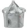 KLICKfix Lenkertasche Bikebasket silber 15l