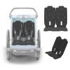 THULE Sitzpolster (Padding) LITE double/ CROSS double/ SPORT double/CAB LITE double/ CROSS double/ SPORT double/CAB schwarz
