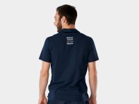 Santini Shirt Santini Trek-Segafredo Polo Men's M Navy