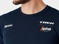 Santini Oberteil Santini Trek-Segafredo T-Shirt XS Dark Bl