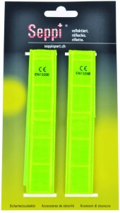 Seppi Hosenband Flex-Binde Vollreflex 25 mm gelb 