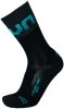 UYN Man Cycling Light Socks black / grey / indigo bunting 45-47
