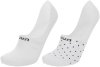 UYN Unisex Ghost 4.0 Socks 2Prs Pack white white/black 37-38