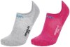 UYN Lady Sneaker 4.0 Socks 2Prs Pack light grey mel/pink 37-38