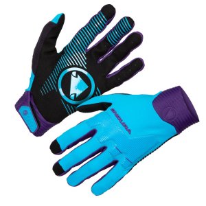 Endura MT500 D3O® Handschuh: Electric Blue  - XS