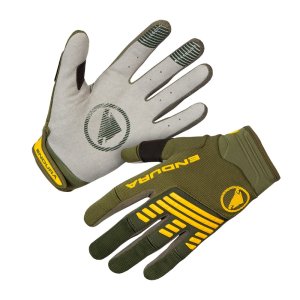 Endura SingleTrack Handschuh: Olivgrün - XL