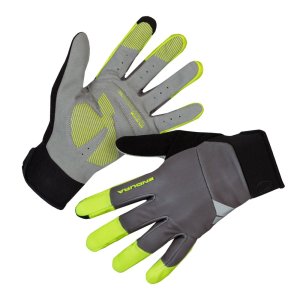 Endura Windchill Handschuh: Neon-Gelb - S
