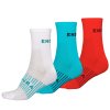 Endura Damen Coolmax® Race Socken (Dreierpack): Pazifik Blau - One size