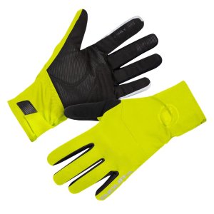 Endura Deluge Handschuh: Neon-Gelb - XS