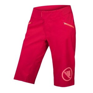Endura Damen SingleTrack Lite Shorts: Beere - XXS (Short Fit)
