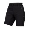 Endura Damen Hummvee Short mit Innenhose: Schwarz - XXS