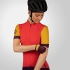 Endura Damen FS260 Trikot (kurzarm) Granatapfel L