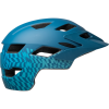 Bell Sidetrack Child Helmet one size matte blue wavy checks Unisex