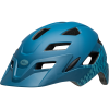 Bell Sidetrack Child Helmet one size matte blue wavy checks Unisex
