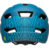 Bell Sidetrack Child Helmet one size matte blue wavy checks Unisex