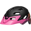 Bell Sidetrack Child Helmet one size matte pink wavy checks Unisex